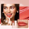 OULAC Glitter Lipstick - Glow and Hydration, Coral Tinted Lip