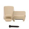 Keenso Sun Visor Hook Clip Bracket Hanger,Interior Right Sun Visor