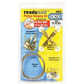 OOK ReadyNail Picture Hanging Kit (10lb-30lb)