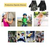 Children's Half Finger Gloves MTB Cycling Gloves Breathable Non-Slip Gloves