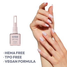 Kiss New York Gel Nail Polish Soak Off UV LED Gel Polish 10mL Nail Art Salon Manicure DIY HEMA FREE, TPO FREE, Made in USA (Aprhodite)