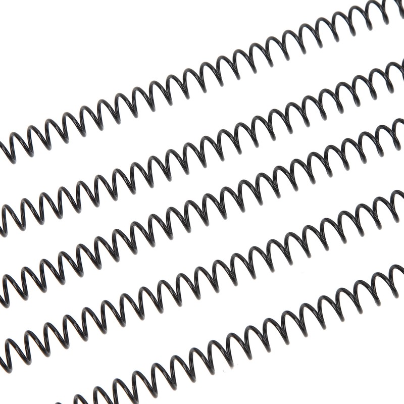 100PCS Spiral Binding Coils 48 Loops 4:1 Pitch A4 Paper