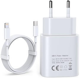 USB C i Phone Ladegerät und 1.8M USB C auf Lightning Kabel i Phone Schnellladegerät USB C Ladegerät i Phone Ladekabel [MFi Zertifiziert] Für i Phone 14/14 Pro/14 Pro Max/13/12 /11/ X/XR/XS
