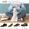 PlasMaller Shoe Storage Bags 100% Cotton with Drawstring For Men