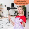 DEBETOOL 2 Pack Sturdy Leather Fly Swatter for Indoors -
