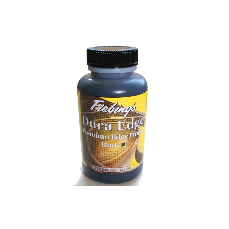 8 Oz Fiebings Dura Edge - Black