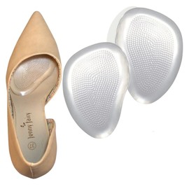 VERALY.MX | 3 Pares Plantilla Protectora Silicona Almohadilla Amortiguadora Pisada Zapatos Pie Metatarso Antideslizante Comoda Suave Alivia Dolores Auto adhesivos