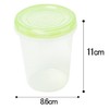 Sanko Plastic Food Storage Containers, Everypack, Round No.1, Deep, Set