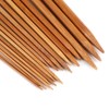 Agujas de tejer, juego de agujas de tejer de bambú,
