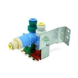 GSPUSA W10408179 CKD408179X compatible with Amana, Crosley, Estate, Inglis, Kenmore, Kitchen Aid, Maytag, Roper, Whirlpool Refrigerator Water Inlet Valve fits old number W10408179