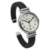 NYKKOLA Classic Small Face Crystal Bracelet Watches Snake Style Band