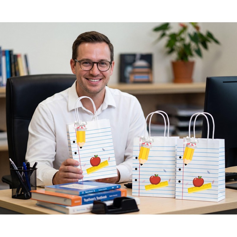 Jpfezry 27 Pcs Back to School Gift Bags Bulk with