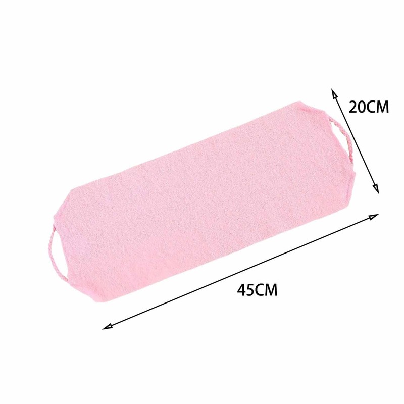 Lyyxjsltd Scrubbing Towel, Back Wash, Pack of 2, Stretchable, Handle