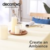 Deconovo Oxford Decorative Wipeable Tablecloth Rectangle Water Resistant Tablecloth for