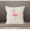 Autiga Flamingo Cushion Cover Decorative Cushion 40 x 40 cm