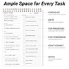 24 Hour Daily Planner - To Do List for Work