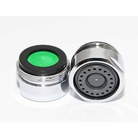 Lowenergie Tap Aerator 24mm Male, 2ltr per Minute, Water, Energy Saving Reduce Bills Chrome