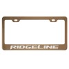 MVP Rose Gold License Plate Frame for Ridgeline