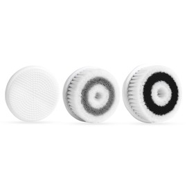 Vanity Planet Raedia & Ultimate Skin Spa Combo 3 cepillos – Diseñado para Raedia, Glowspin y Ultimate Skin Spa System para garantizar una limpieza y exfoliación eficaces