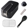 IMCO Mestin Rice Set, 2 Pieces, Marble Treatment, Non-Stick (Set
