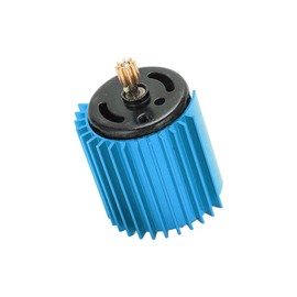 370 Brushed Motor, 2 Speed 370 Brushed Motor Metal Gear High Speed for WPL RC Car(blue)