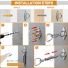 304 Stainless Steel Awning Attachment Set Accessories for Square, Awning