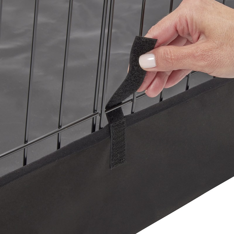 MidWest Homes for Pets Square Exercise Pen Fabric Mesh Bottom