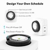 BN-LINK Indoor Timers Plug Mechanical 2 Prong 24-Hour Mini Lamp