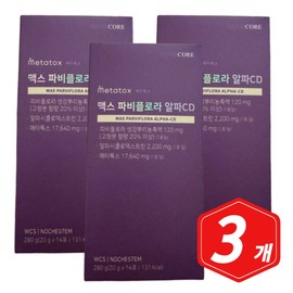 Nutricore Max Fabiflora Alpha Cidi 14 sachets x 3 Metatox Alphacyclo Dextrin / 뉴트리코어 맥스 파비플로라 알파시디 14포 x 3개 메타톡스 알파시클로 덱스트린