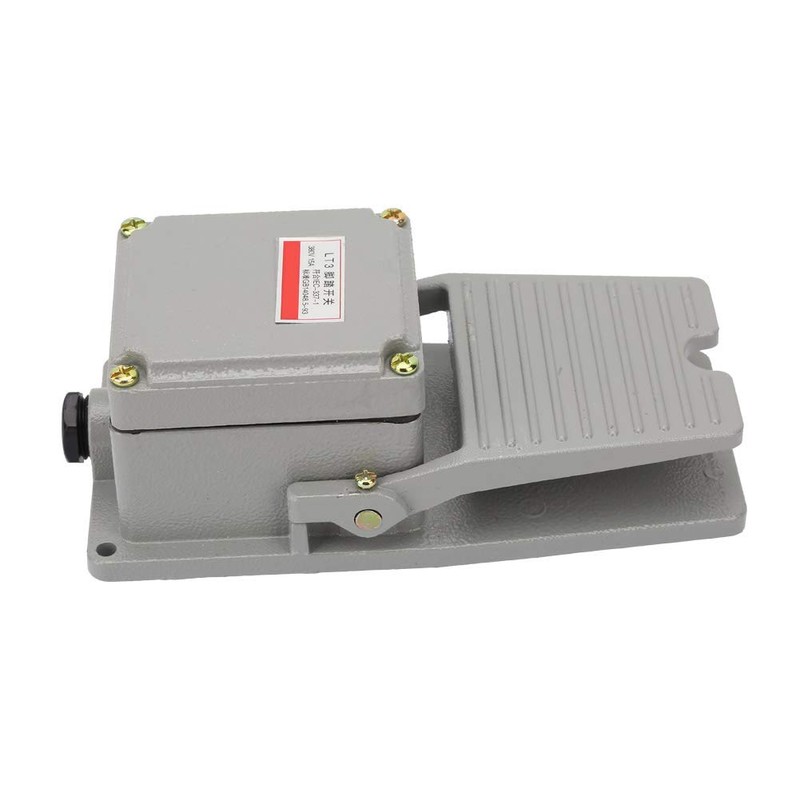 Foot Switch Non-Slip Pedal Control Power Switch Aluminium Shell Momentary