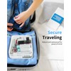 Menisovia Menisovia TSA Approved Toiletry Bag -Quart Size Travel Bag
