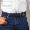 Cinturón trenzado elástico ancho 3.5 cm, Cinturon hombre, Regalo para