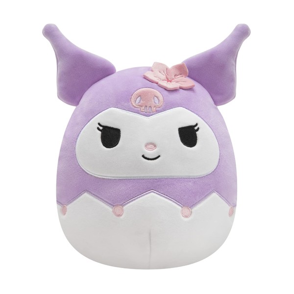 Squishmallow Official Kellytoy Sanrio Squad Squishy Stuffed Plush Toy Animal ((Purple), 8 Inch)