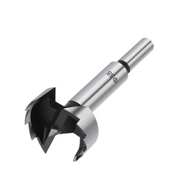Vearter 38 mm Forstner Drill, Multi-tooth Wood Drill Bit Made of Steel with High Carbon Content with Round Shank, Hole Drill Bit for Wood, Solid Wood, MDF, Plastic, Chipboard, Plywood