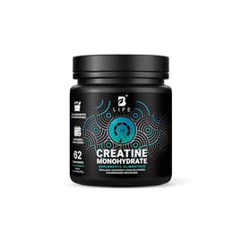 B Life Creatina Monohidratada 310 g en polvo  62 Servicios  5 g por porcin  Alta Pureza  Creatine Monohydrate.                                        