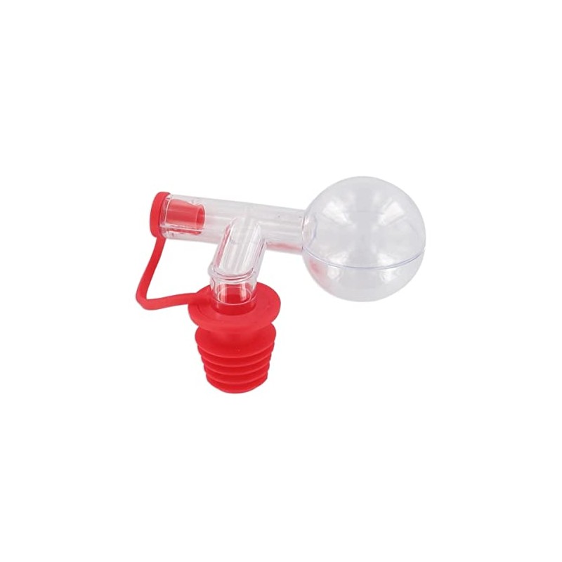 Fackelmann 004032 Alcohol Dispenser, Alcohol Dosing Ball, Dosing Cup for