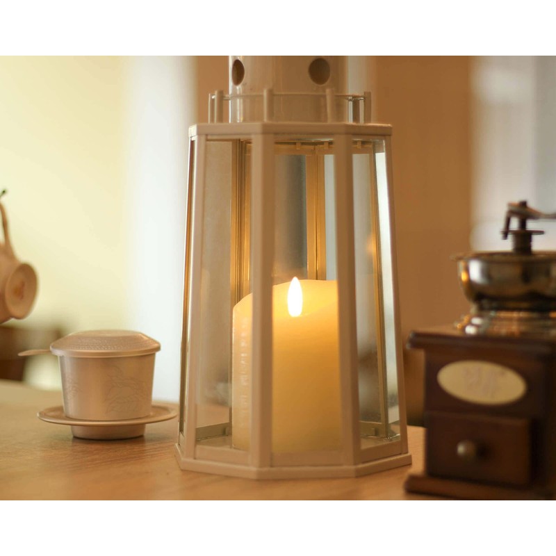 Real Wax Battery Operated Candles with Remote, Flickering Flameless Candles