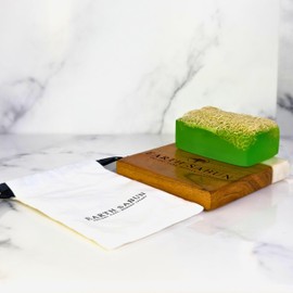 Earth Sabun Natural Handmade Pumpkin Fiber Aloe Vera Loofah for Body and Face - Natural Exfoliator Modern Packaging