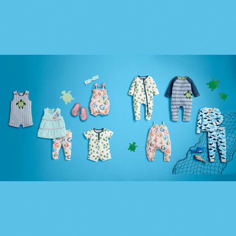 Mud Pie Baby Boy Turtle Pocket Jon Jon; 9-12 Months