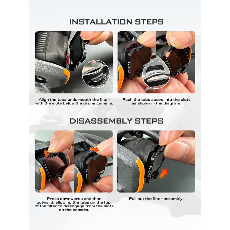 Freewell ND32 Filter for Avata 2 Master Harsh Light