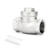 ERGAOBOY 1/2" BSP 304 Stainless Steel Check Valve, Female x