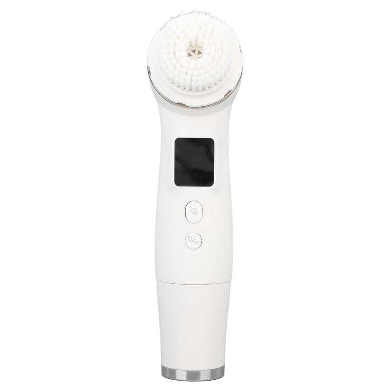 Facial Cleanser Massager LCD Display IPX7 Waterproof 3 Modes USB