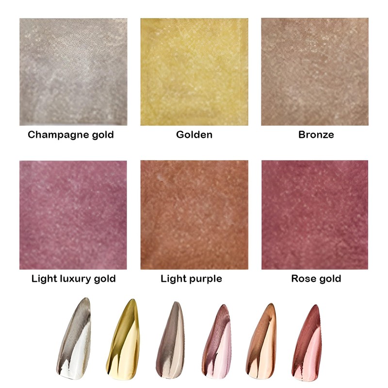 Nail Glitter Powder Set