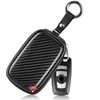 T-carbon Relay Attack Prevention Smart Key Case Real Carbon Wave