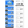 LiCB 10 Pack 395 SR927SW 399 Watch Battery,Long-Lasting & Leak-Proof,High