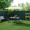 Yaheetech 12" x 12" Artificial Grass, Turf Tiles Interlocking Self-draining