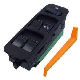 DGYACHOR Power Window Switch Replacement Rapane (Model HE21S) Alto (Model HA23S) Everyday (Model DA62V/DA62W) Kei (Model NH11S) Swift (Model HT51S) for Driver Seat, 14 Pins
