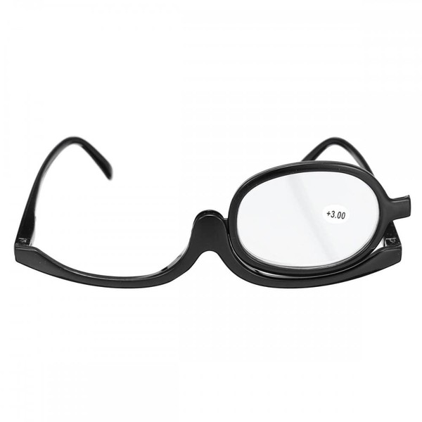 GXMRHWY Women Makeup Magnifying Reading Glasses Flip Lens Make Up