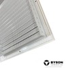 Byson Aluminum Return Air Grille Fixed Louvre White Powder Coating