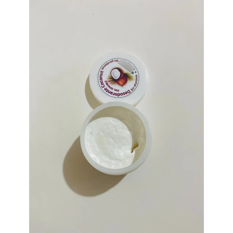 Desodorante En Crema Coconut Tepotzotlán - Frescura Natural Piel Sensible
